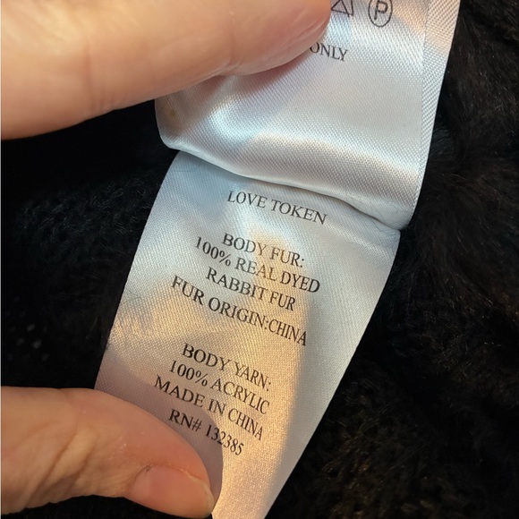 Real Rabbit Fur Vest - Picture 2 of 4